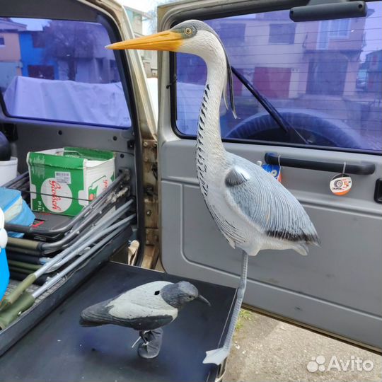 Цапля Чучело для охоты