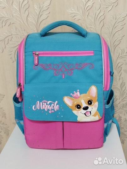 Ранец школьный для девочки + мешок