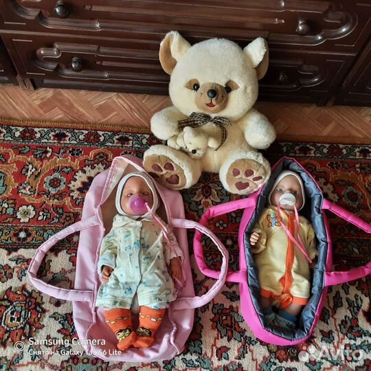 Пупс,куклы2) кармашки для садика,мишки,панда