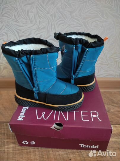 Сапоги зимние детские 25
