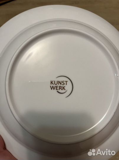 Тарелка фарфоровая kunstwerk