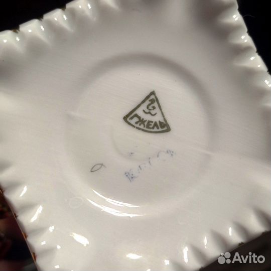 Самовар сувенирный Розовая Гжель СССР