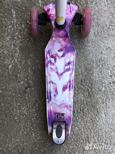 Самокат детский трехколесный б/у