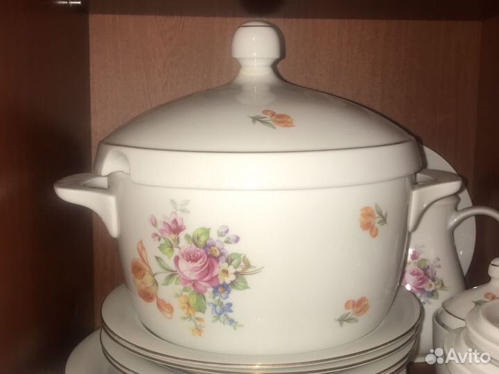 Супница kahla Мейсенский букет