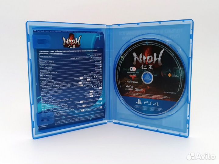 Nioh Русские субтитры PS4 б/у