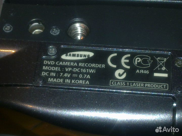 Samsung vp dc161wi