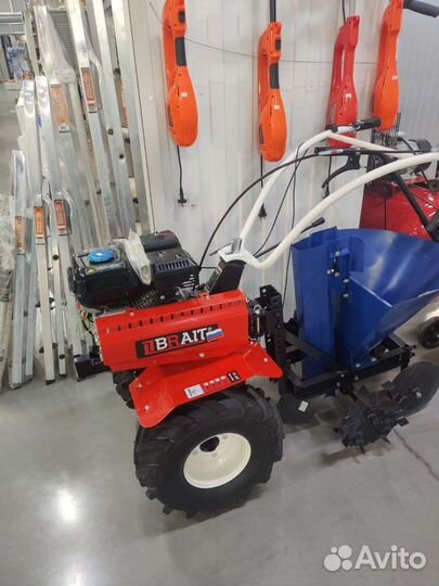 Мотоблок 7.8 л.с. шикарные колёса