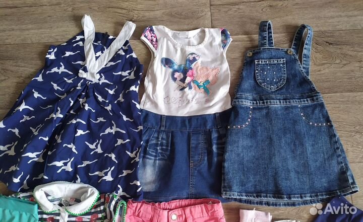 Вещи пакетом на девочку