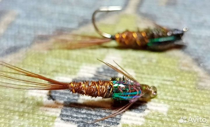 Мушки для нахлыста, бомбарды и тенкары