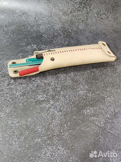 Пенал для ручек или очков из натуральной кожи