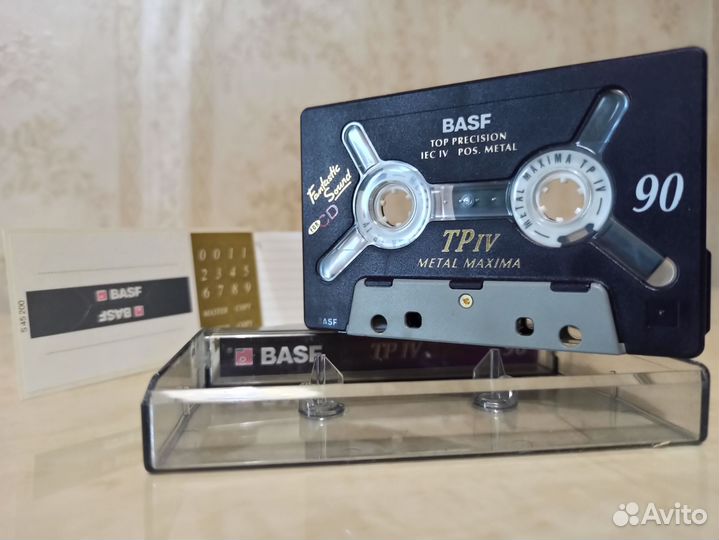 Аудиокассета BASF TP IV Metal Maxima 90