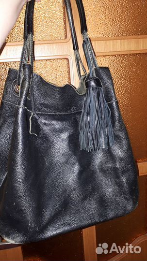 Сумка натуральная кожа