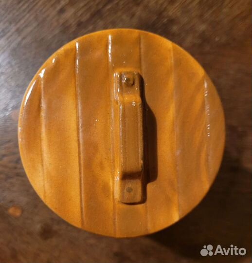 Бочёнок для мёда керамический