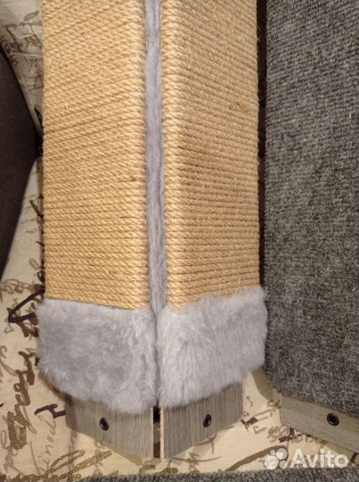 Угловая/прямая, джутовая/ковролиновая когтеточка