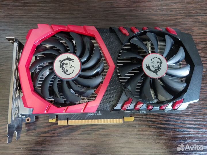 Видеокарта MSI Gtx 1050ti Gaming X