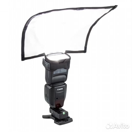 Универсальный гибкий отражатель для вспышки