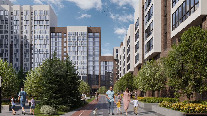 1-к. квартира, 40,6 м², 13/18 эт.