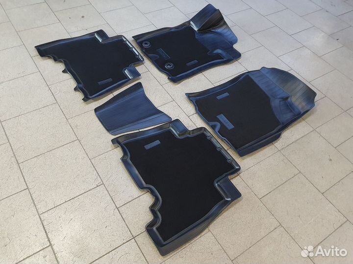 Коврики 3D Lux салон Toyota Land Cruiser Prado 150