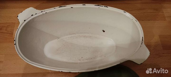 Казан чугунный. Утятница