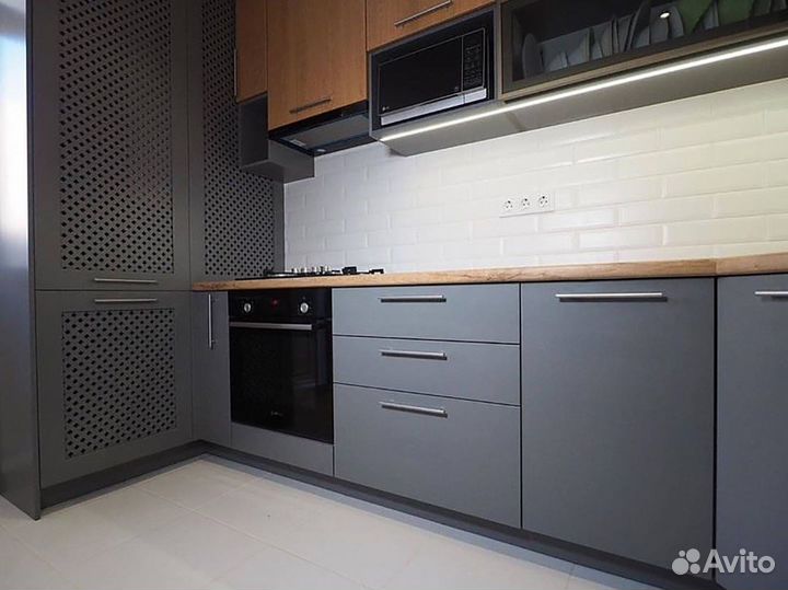 Кухня на заказ угловая