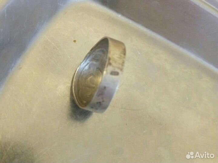 Кольцо серебро женское