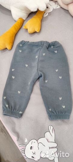 Джоггеры zara для девочки 80