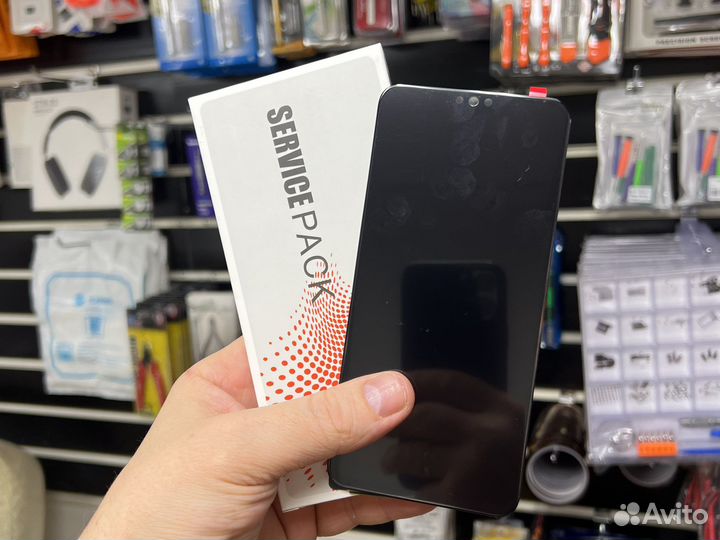 Дисплей Honor 8X Оригинал черный