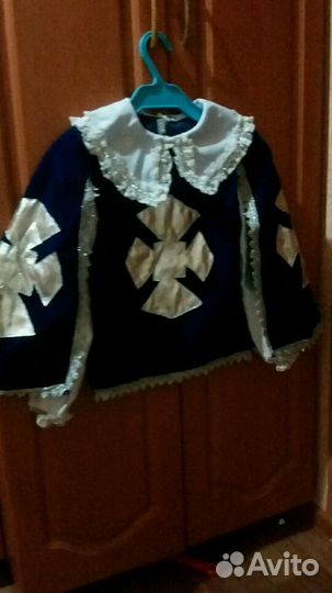 Новогодний костюм мушкетера