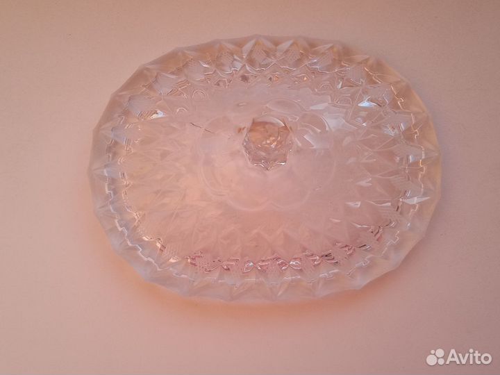 Ваза для конфет хрусталь СССР