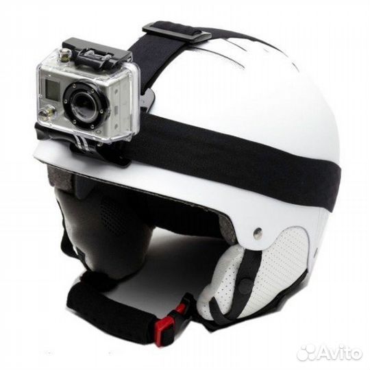 Крепление на голову для экшн камер универсальное