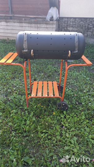 Мангал из газового баллона