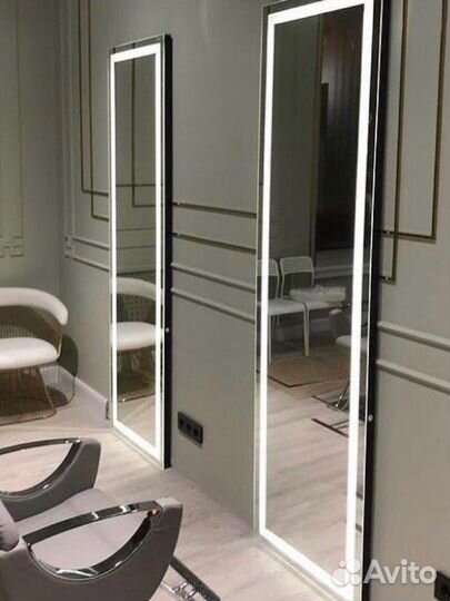 Зеркало светодиододное с подсветкой гримерное