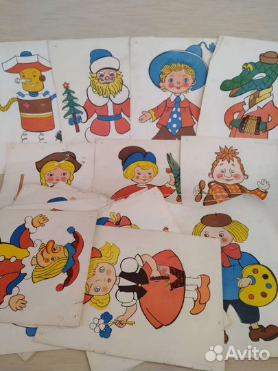 Новогодние флажки, ёлочная гирлянда СССР