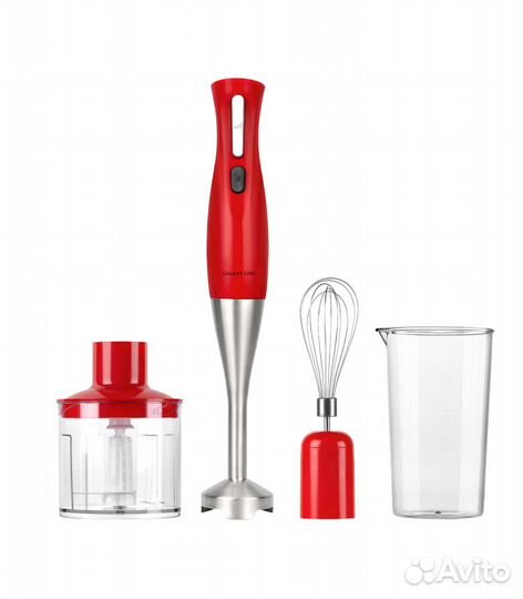 Блендерный набор Galaxy Line GL2164, 1200 Вт, крас