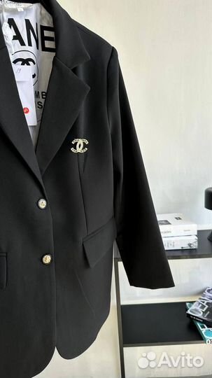 Chanel пиджак стильный (топ 2024о