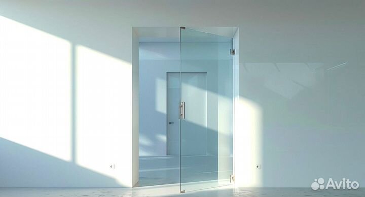 Дверь стеклянная от производителя