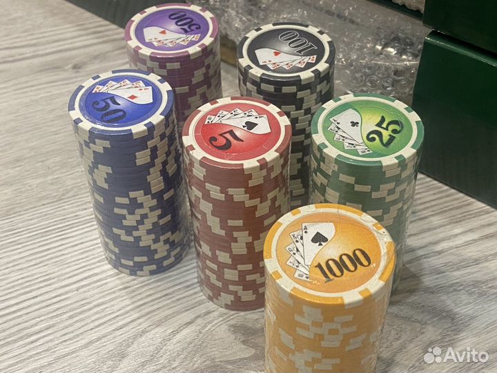 Покерный набор новый