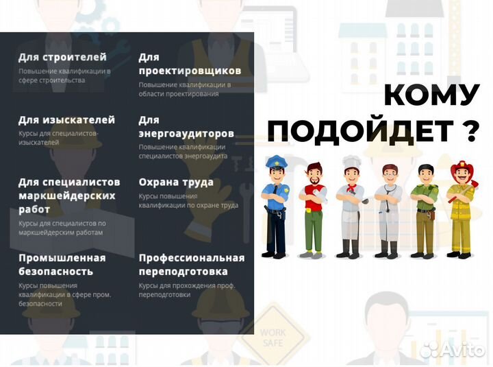 Повышение квалификации, обучение