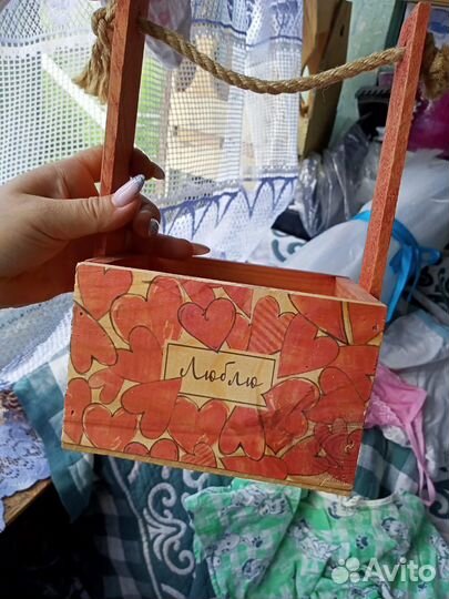 Ящик деревянный