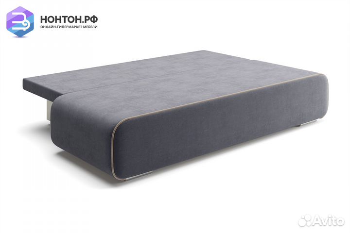 Диван еврокнижка Нео темно-серый