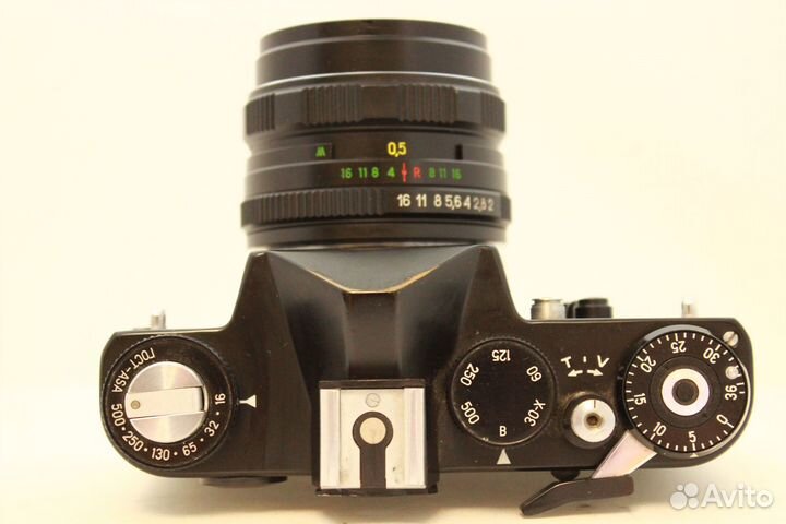 Фотоаппарат Зенит 12сд Объектив Helios 44m-6 MC