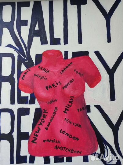 Картина маслом на холсте современная