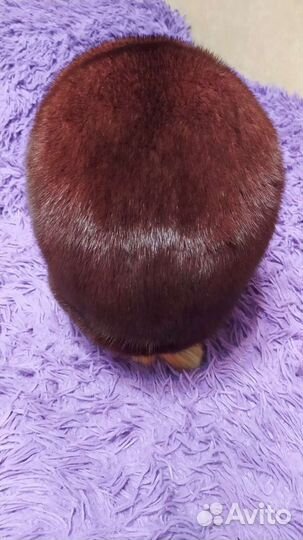 Шапка норковая женская