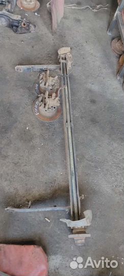 Балка задняя audi 80 б3 под дисковые тормоза