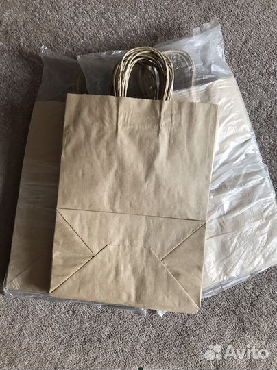 Крафтовые пакеты