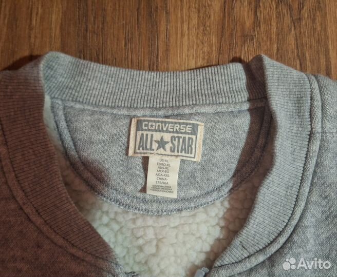 Тёплый бомбер converse