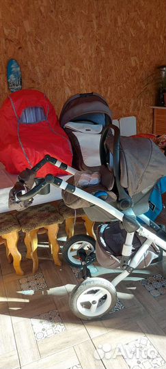 Коляска 3 в 1 Adamex Barletta