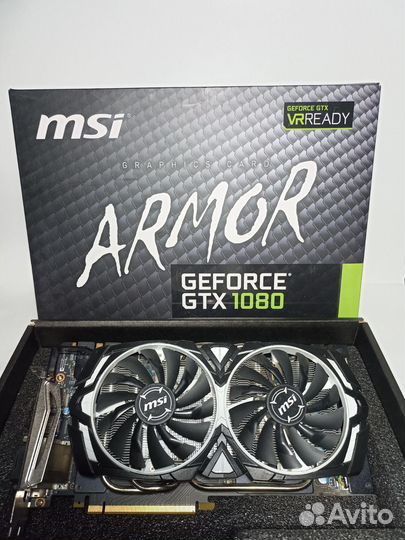 Gtx 1080 8 Gb Msi Armor пломба