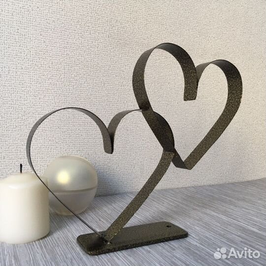 Статуэтка «Влюбленные сердца»