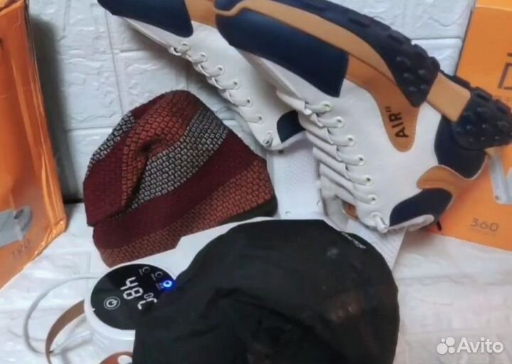 Сушилка для обуви ультрафиолетовая 4в1 с Солью